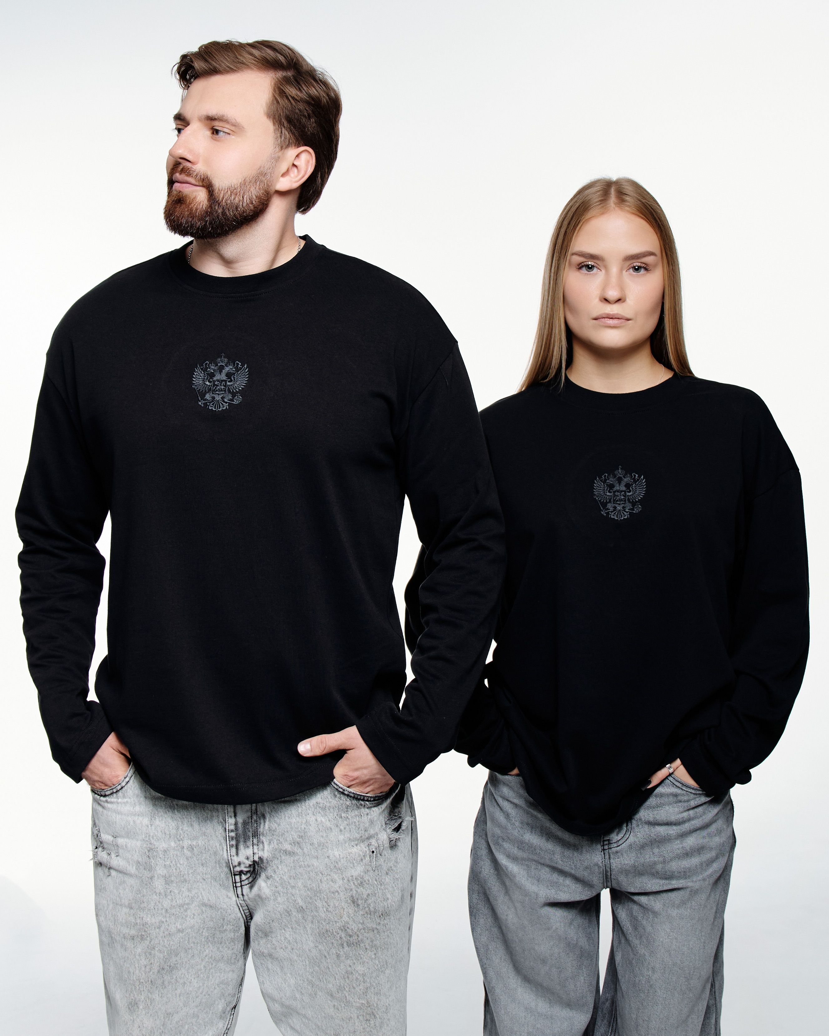 Футболка с длинным рукавом "Ковёр"