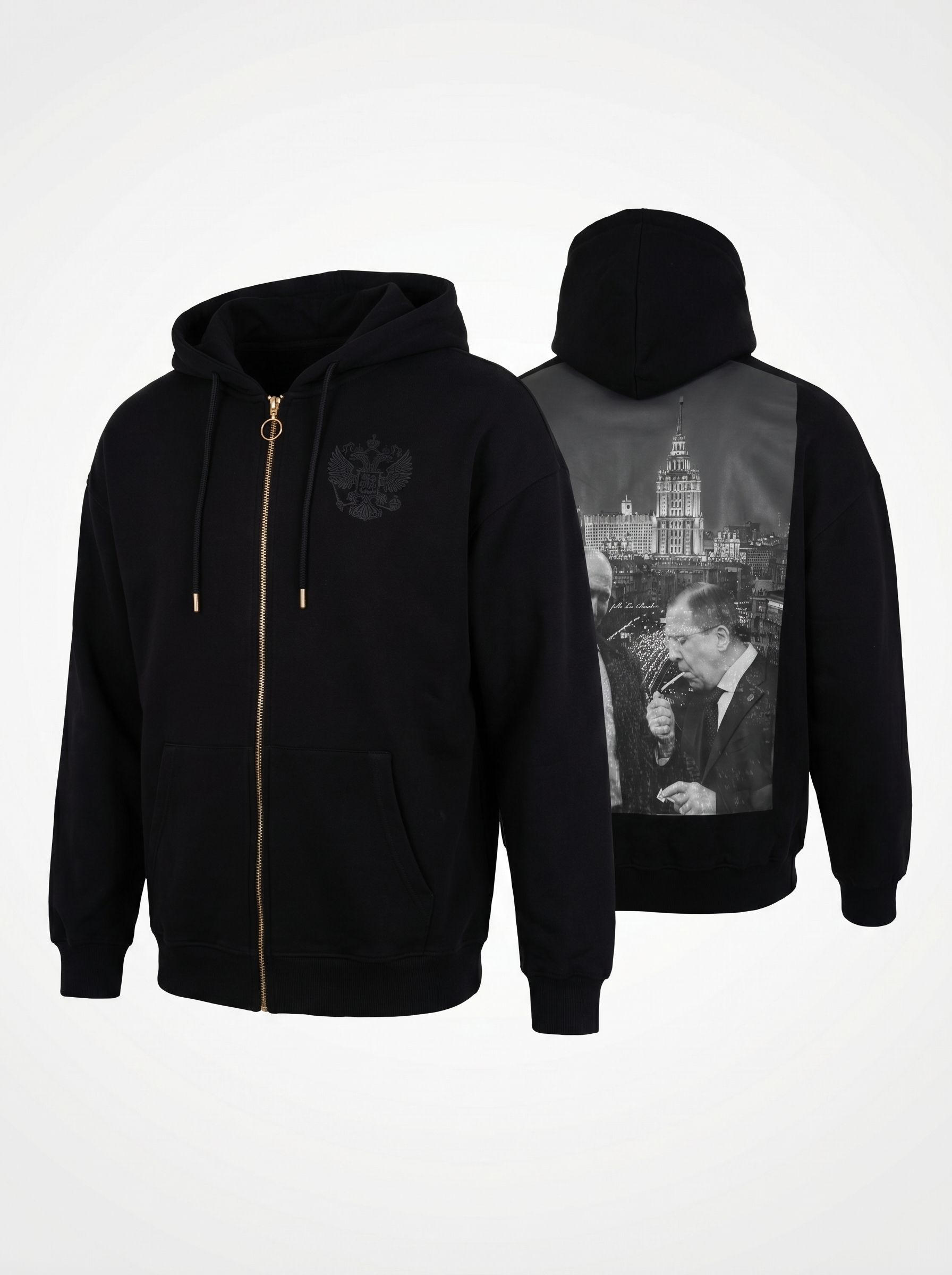 Зип-Худи Путин-Лавров