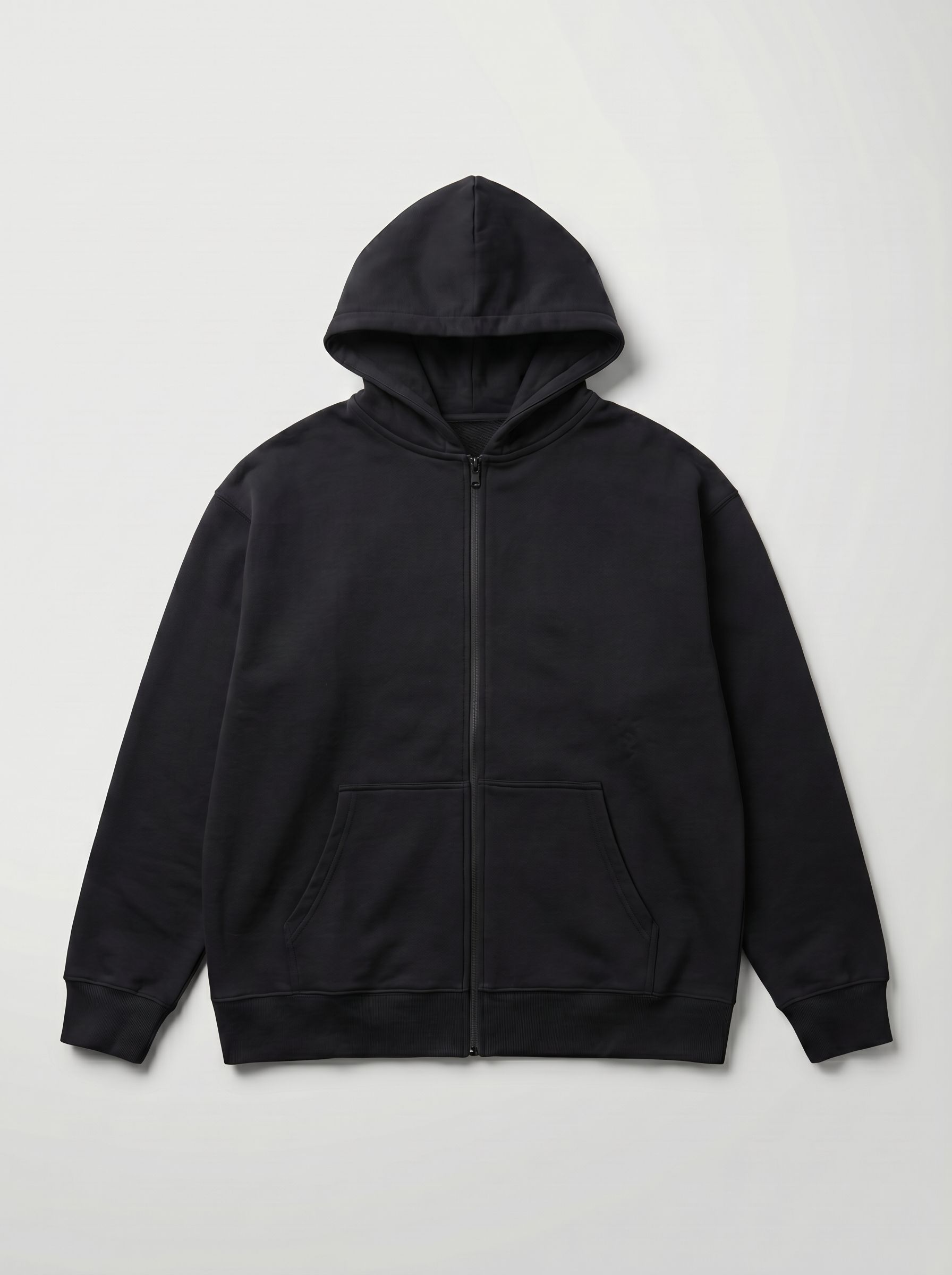 Кофта на замке с вышивкой "Герб" на спине