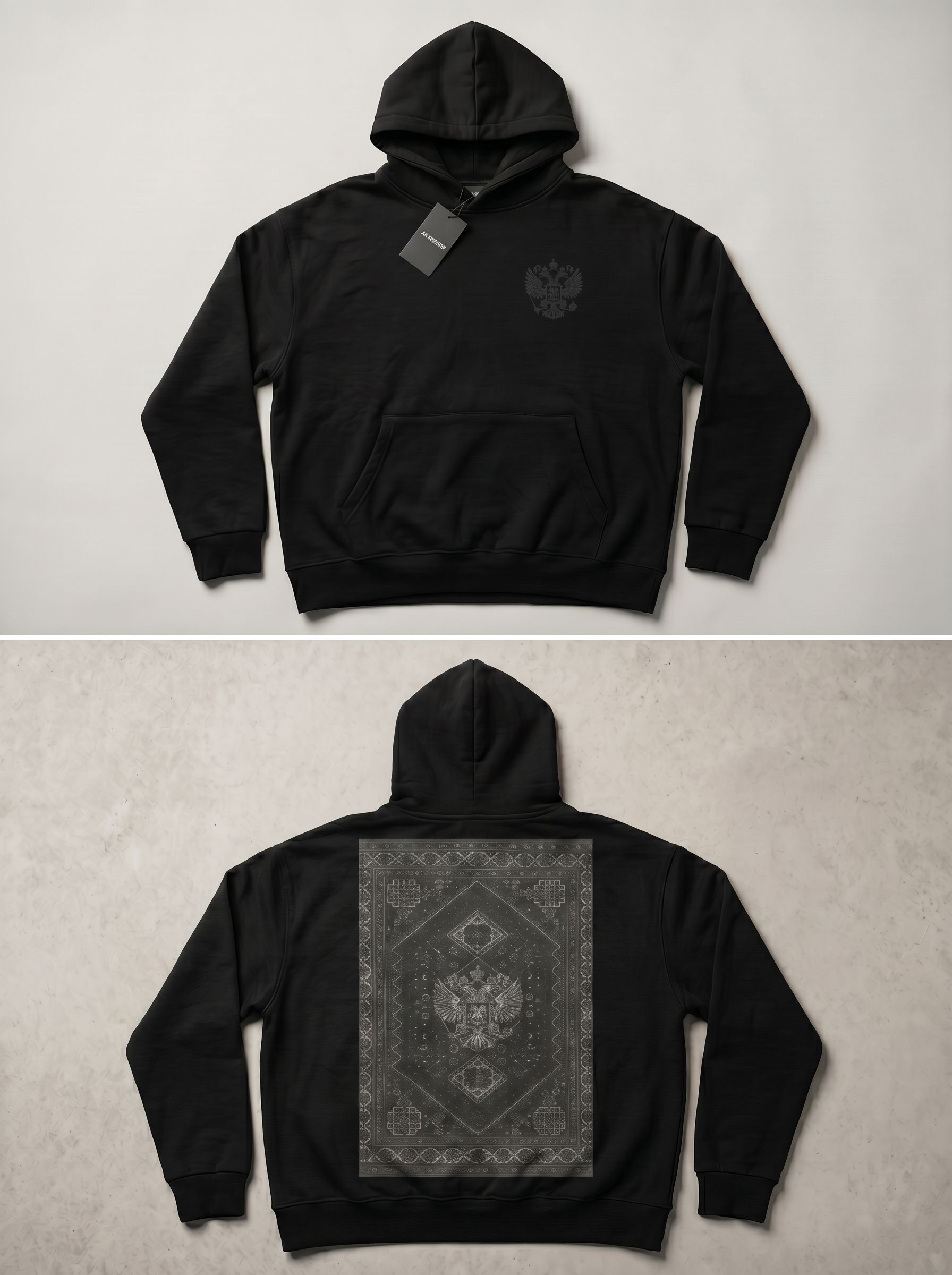 Худи принт "Ковёр"